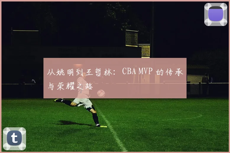 从姚明到王哲林:CBA MVP 的传承与荣耀之路